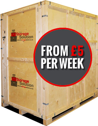 Storage units from &pound;5 per week