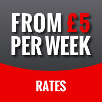 Rates from &pound;5 per week
